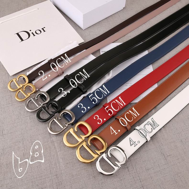 Dior Belt 20mm 30mm 35mm 40mm lb01